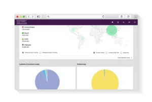 The screenshot of Barbourne Brook's CAT360 Customs Analytics Software for MSS Data