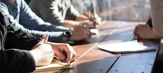 An image of business people collaborating