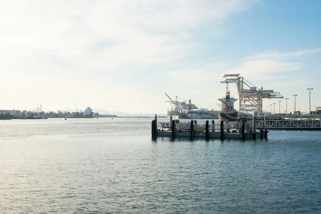 An image of an export dock.
